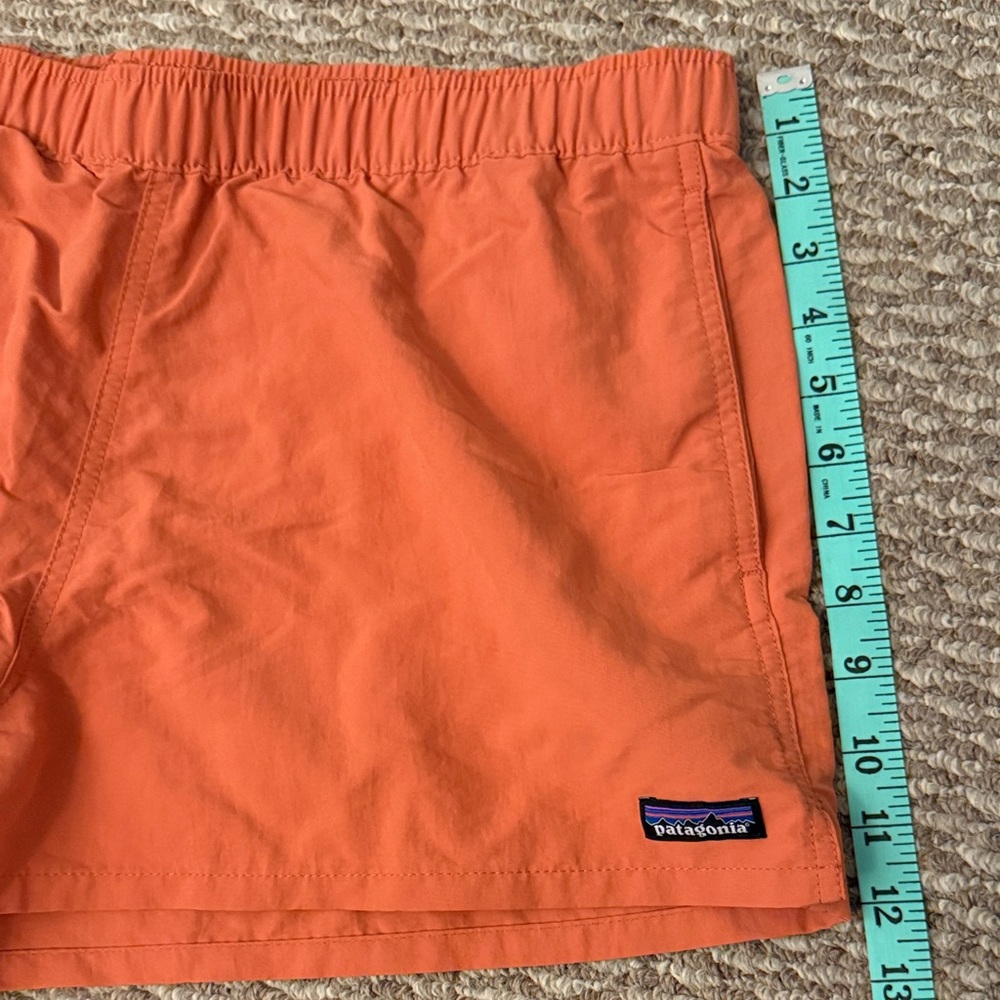 Patagonia Baggies - Women's Shorts - size large - Vibrant Orange - Picture 5 of 7